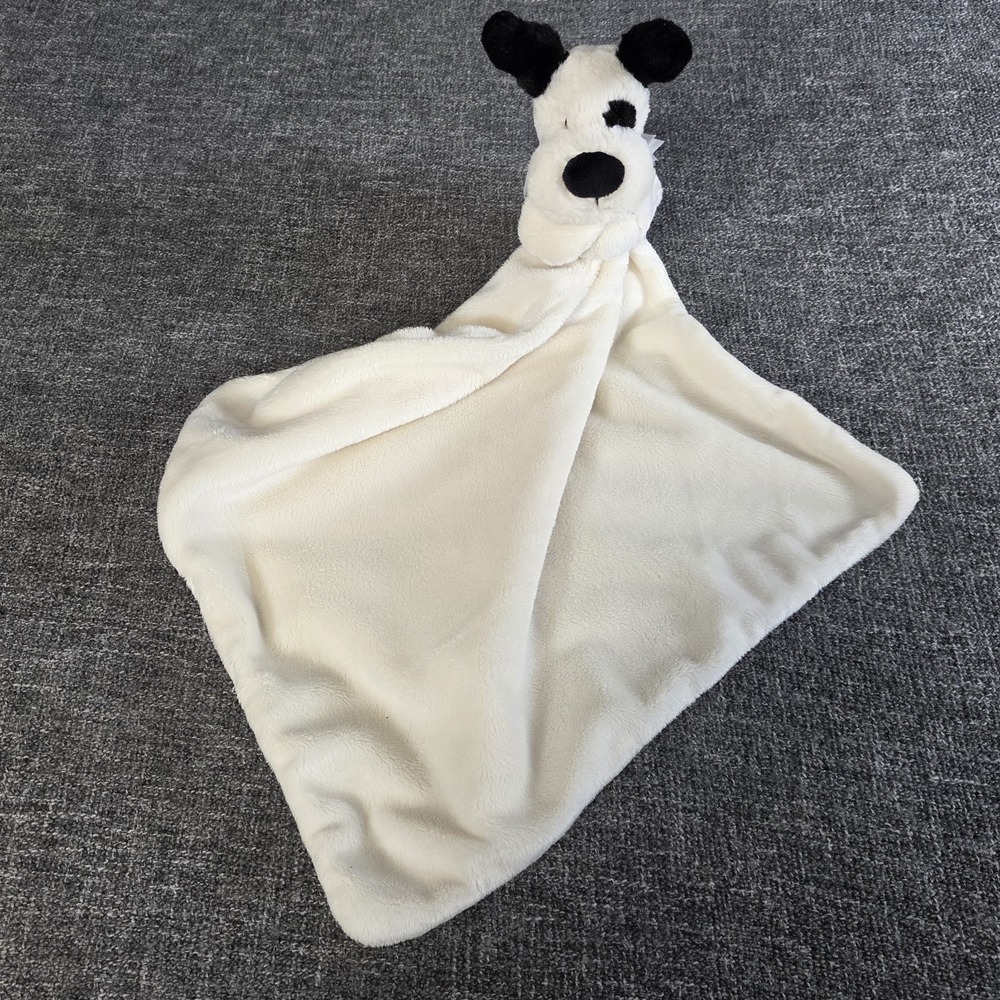Baby Jellycat London Bashful Puppy Dog Security Blanket Lovey Plush